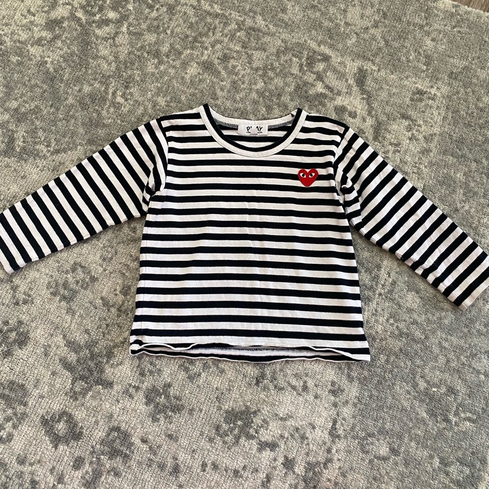 play comme des garcons toddler size 2T